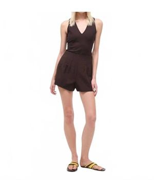 STAUD Magpie Shorts - Black
