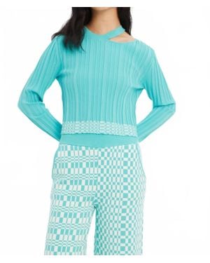 Ph5 Jan Eco Cropped Longsleeve - Blue