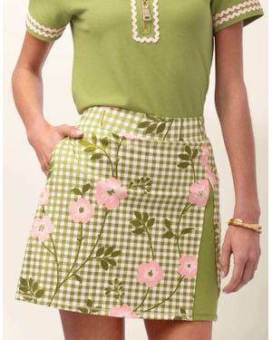 spartina 449 Colleen Pull-On Style Skort - Green