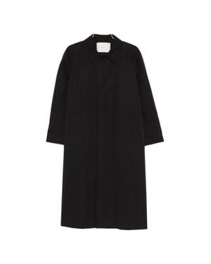 DUNST Cotton Blend Coat - Black