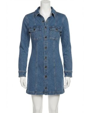 Z Supply Candice Knit Denim Dress - Blue