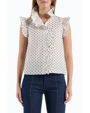 CHRISTY LYNN Marfa Top - Blue