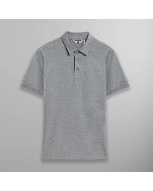 Members Only Oversized Polo Shirt - Gray