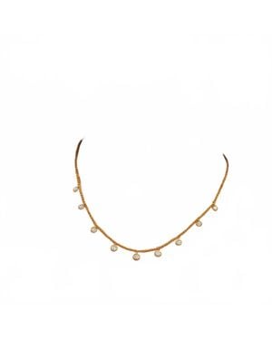 Ellie Vail Salma Dainty Necklace - Metallic