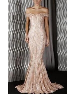 Jadore Strapless Sequin Mermaid - Brown