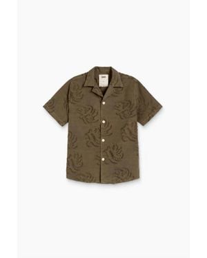 Oas Cuba Cotton Shirt - Green