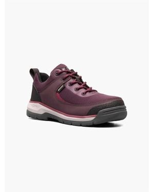 Bogs Shale Low Composite Toe Esd Boots - Purple