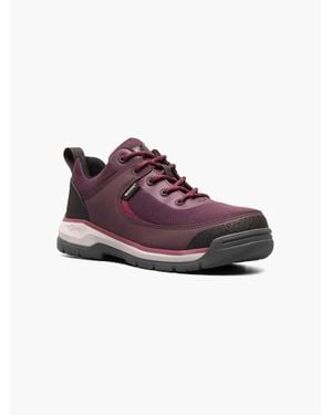 Bogs Shale Low Composite Toe Esd Boots - Purple