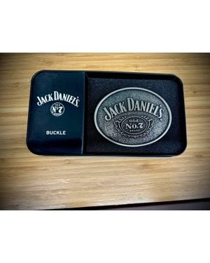 Jack Daniels Belt Buckle - Blue