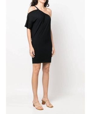 IRO Handra One Shoulder Dress - Black