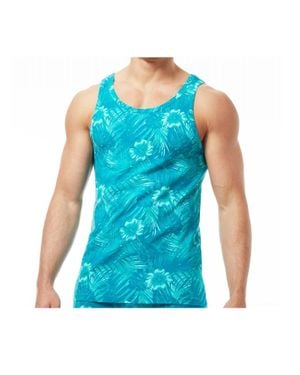Papi Tank Top Shirt - Blue