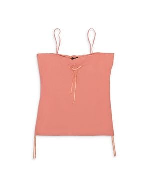 CALLIPYGIAN Cinch Cami Coral Tank - Pink