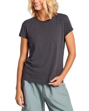 Life Is Good. Slub T-Shirt - Blue