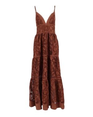 Ermanno Scervino Maxi Dresses - Brown