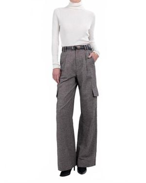 Parentesi Claudine Cargo Pants - Gray