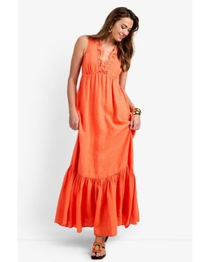 Trina Turk Lobster Dress - Red