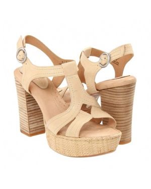 Born Shanna High-Heeled Sandals - Metallic