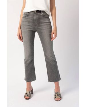 RTA Brandi High Rise Flare Jean - Gray