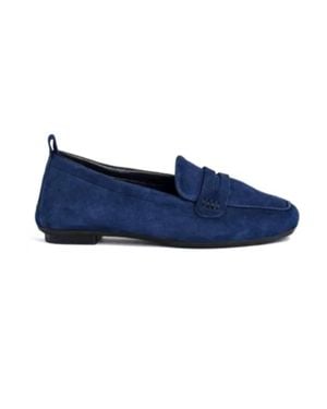 Reqins Hema Peau Loafer - Blue