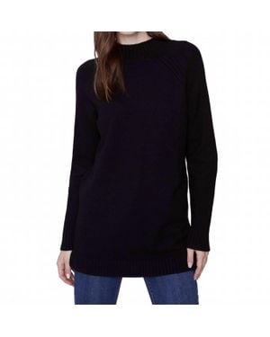 Charlie b Mock Sweater - Black