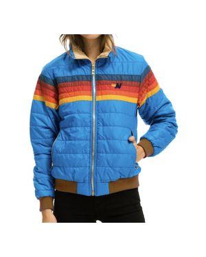 Aviator Nation 5 Stripe Jacket - Blue