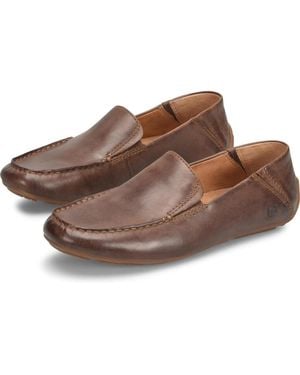 Born Marcel Bm0016923 Driver Loafer Moc Toe Casual Shoes Gal1306 - Brown