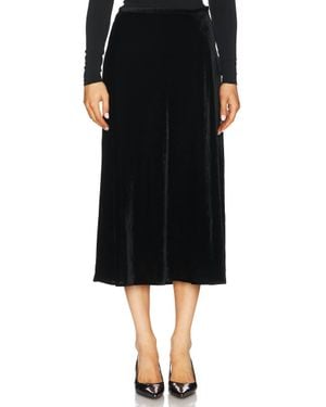 PAIGE Cicely Midi Skirt - Black