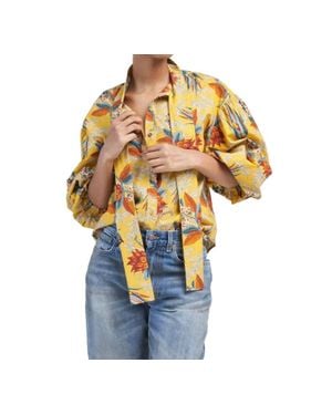 Ulla Johnson Alberta Blouse - Blue