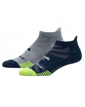 Brooks Ghost Lite No Show Socks - Blue