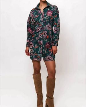 Hutch Anja Mini Dress - Blue