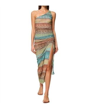 MISA Los Angles Sirena Dress - Blue