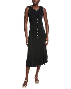 ANNA KAY Skinny Ann Midi Dress - Black