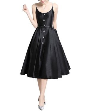 DZA Midi Dress - Black