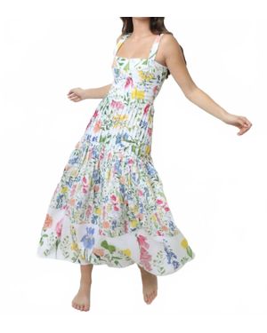 Kleid Aithana Maxi Dress - Blue