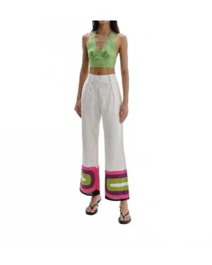Cala De La Cruz Ariana Wide Leg Pants - Multicolor