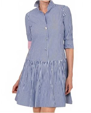 Gretchen Scott So Sweet Cotton Dress - Blue
