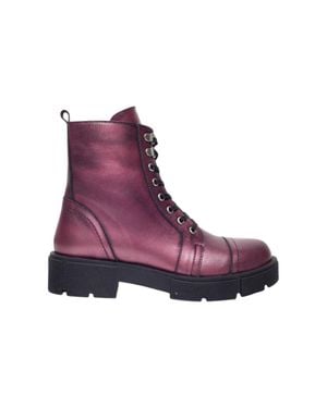 UNITY IN DIVERSITY Tigar 02 Lug Sole Bootie - Purple