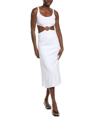 Vitamin A The Icon Cutout Dress - White