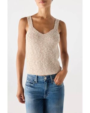 AMO Romy Sleeveless Sweater - Blue