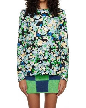 Stine Goya Roxanne Long Sleeves Tee - Green