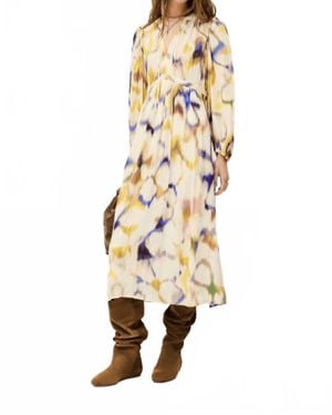 Ba&sh Floria Midi Dress - Metallic