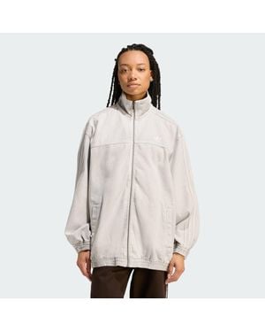 adidas Firebird Adilenium Track Top Denim - Natural