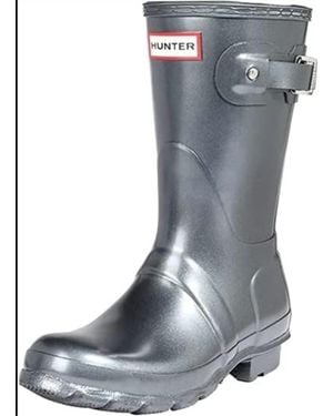 HUNTER Original Short Nebula Boots - Gray