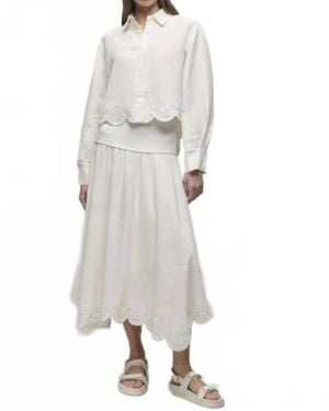 Jonathan Simkhai Ames Shirt - White