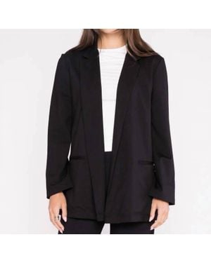 Ripley Rader Ponte Knit Oversized Blazer - Black