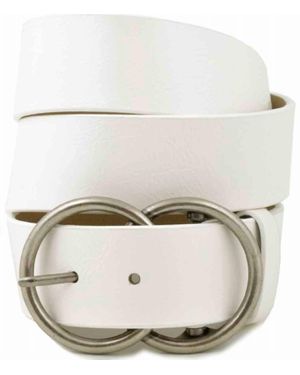 Anzell Kylee Double Ring Belt - Natural