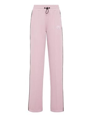 Philipp Plein Tracksuit Pants Loose Fit - Pink
