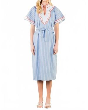 Thml Abilene Dress - Blue