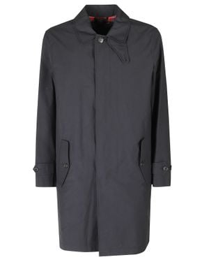 Baracuta Dark G10 Cotton-Blend Raincoat - Gray