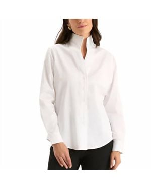 tyler boe Natalie Long Sleeve Shirt - White